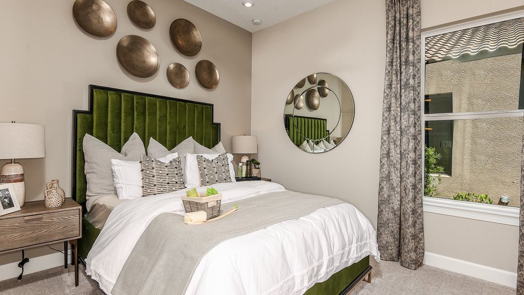 Furnished interior view inside a new home in Esplanade at Wiregrass Ranch, Wesley Chapel (Image 13).