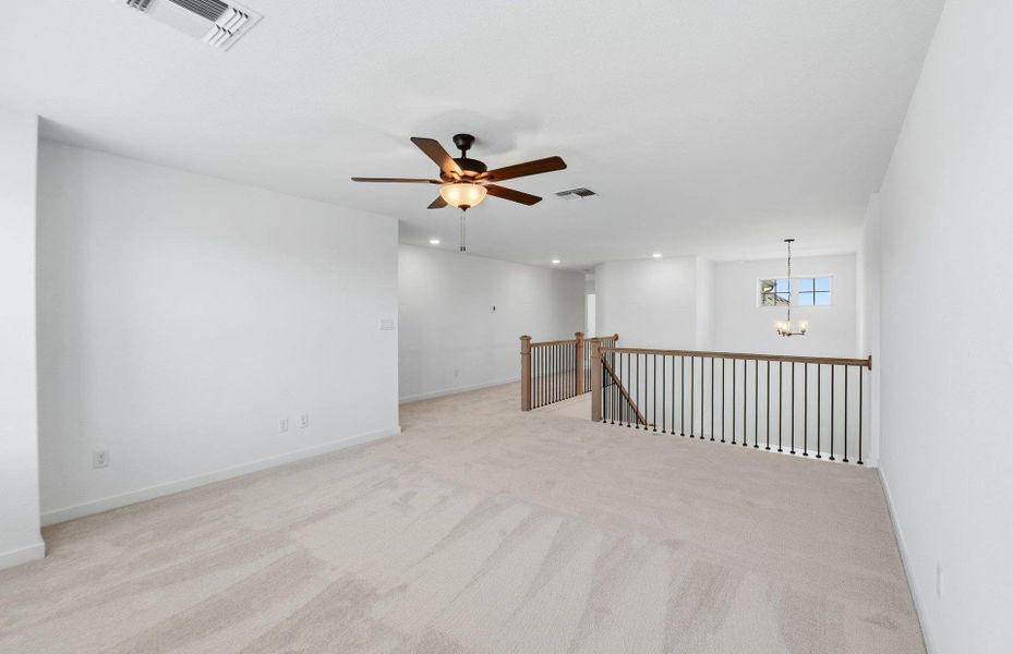 Spacious, unfurnished interior of a new home in Santa Rita Ranch, Liberty Hill (Image 17).