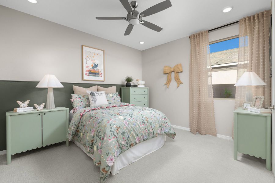 Representative furnished interior of a home built from the Cobalt by Mattamy Homes in Rosewood Heights, San Tan Valley (Image 18).