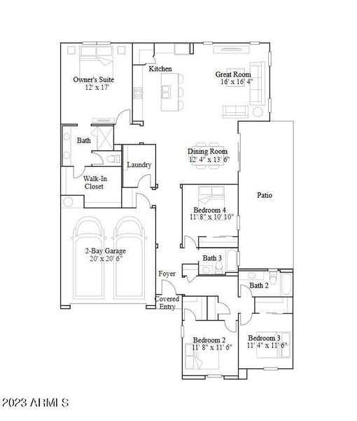 Ridge floor plan