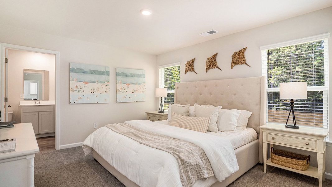 Furnished interior view inside a new home in Cottonwood Place, Tabor City (Image 6).
