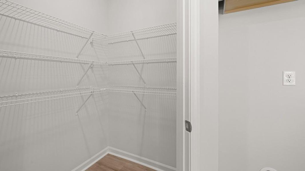 Spacious, unfurnished interior of a new home in Hamptons at Riverwood South, Dallas (Image 36).