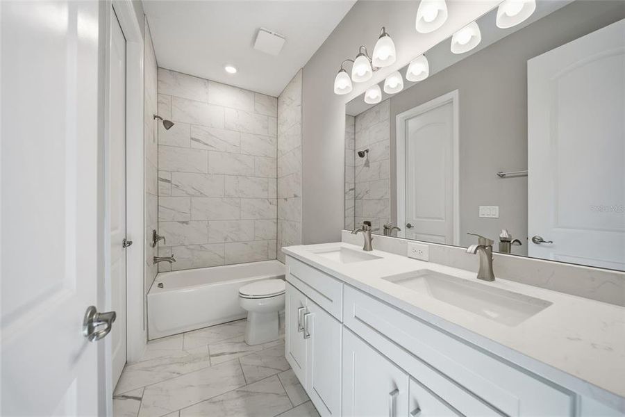 Furnished interior view inside a new home in , Hernando (Image 11).