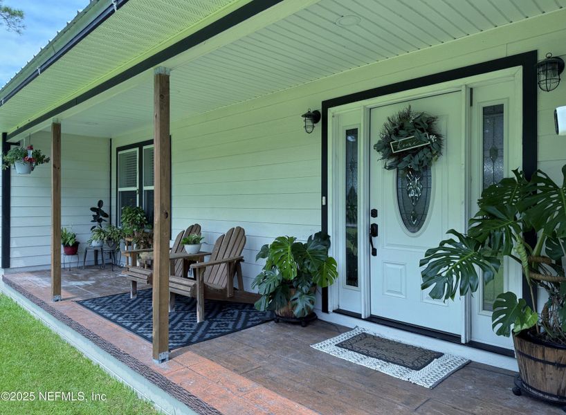 Front exterior of a new home in , Palatka, FL, highlighting curb appeal (Image 24).