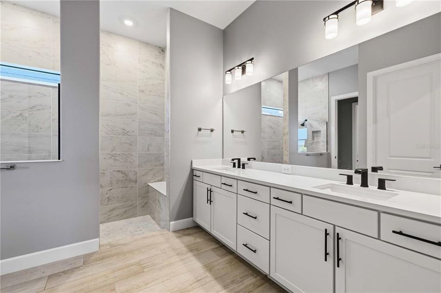 Furnished interior view inside a new home in , Nokomis (Image 36).