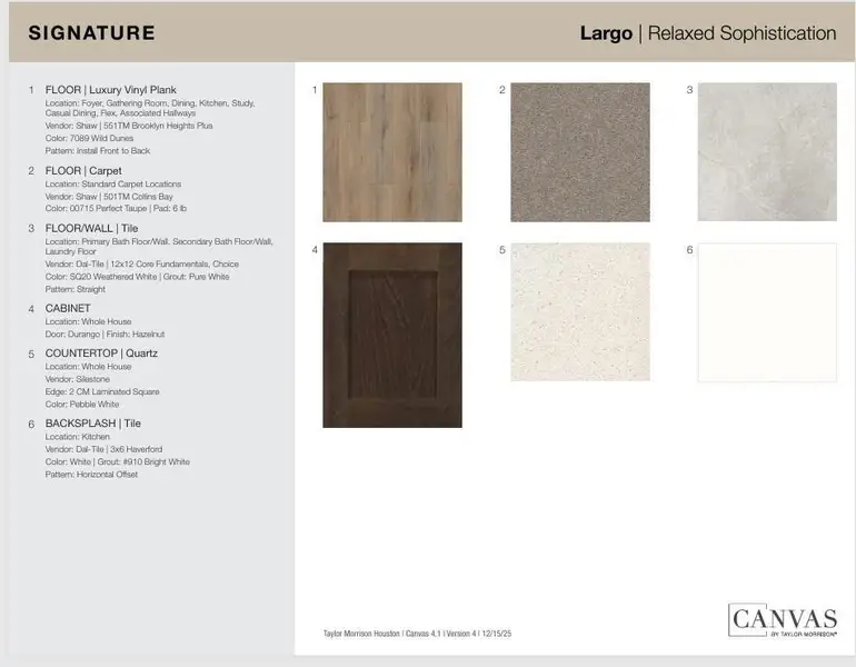 166 Radiant Lane design selections! This home is currently under construction and selections are subject to change.