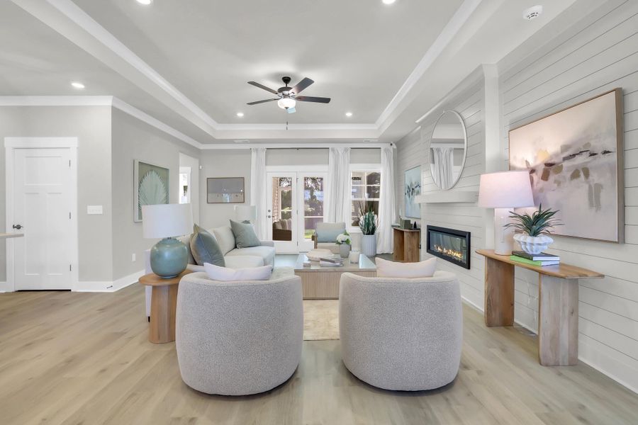 Furnished interior view inside a new home in Beach Gardens, Conway (Image 18).
