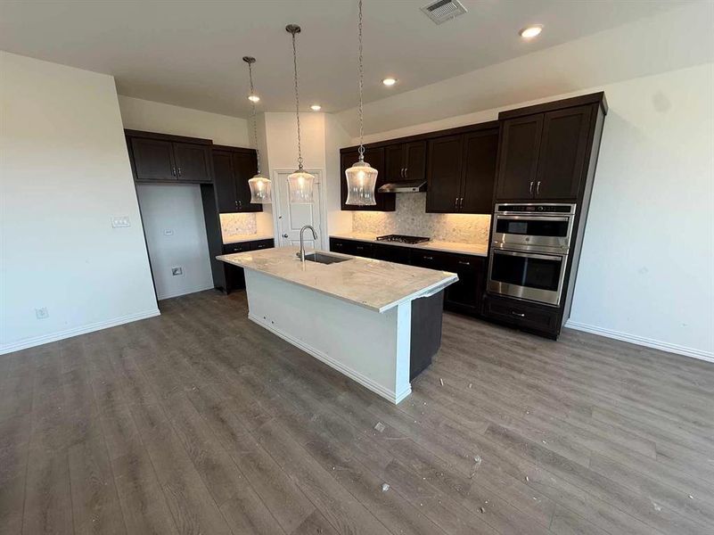 Furnished interior view inside a new home in Brookshire at Legacy Hills-50s, Celina (Image 10). Furnished interior view inside a new home in Brookshire at Legacy Hills-50s, Celina (Image 10).