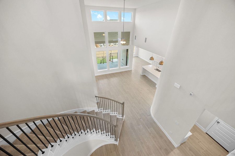 Spacious, unfurnished interior of a new home in The Colony, Bastrop (Image 21). Spacious, unfurnished interior of a new home in The Colony, Bastrop (Image 21).