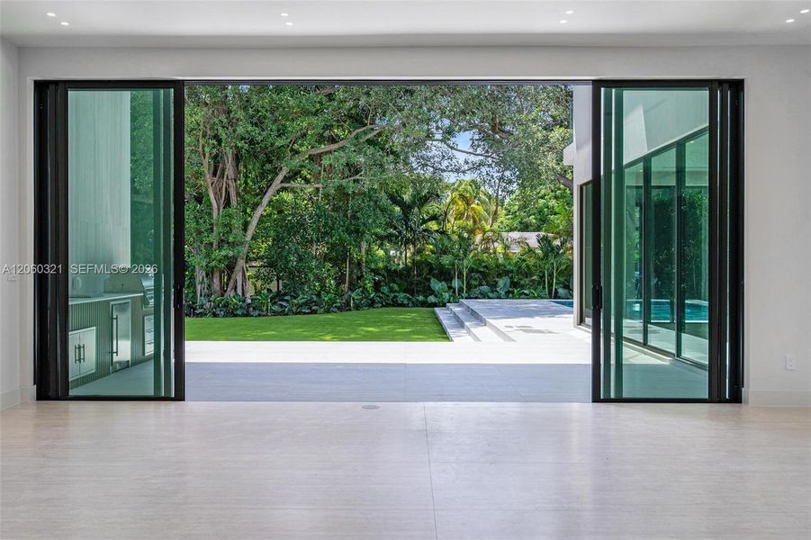 Exterior details and patio area of a home in , Miami Shores (Image 34). Exterior details and patio area of a home in , Miami Shores (Image 34).
