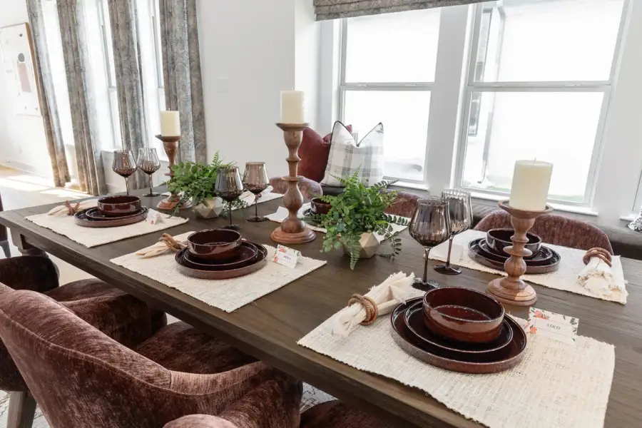 Representative Dining Room - some options shown