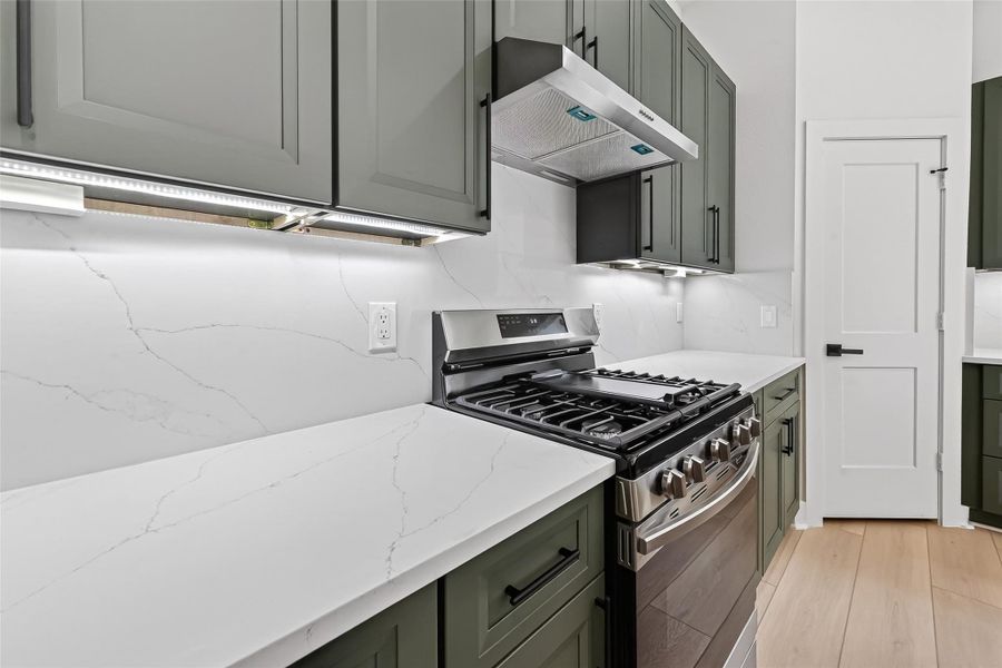 Furnished interior view inside a new home in , Houston (Image 16).
