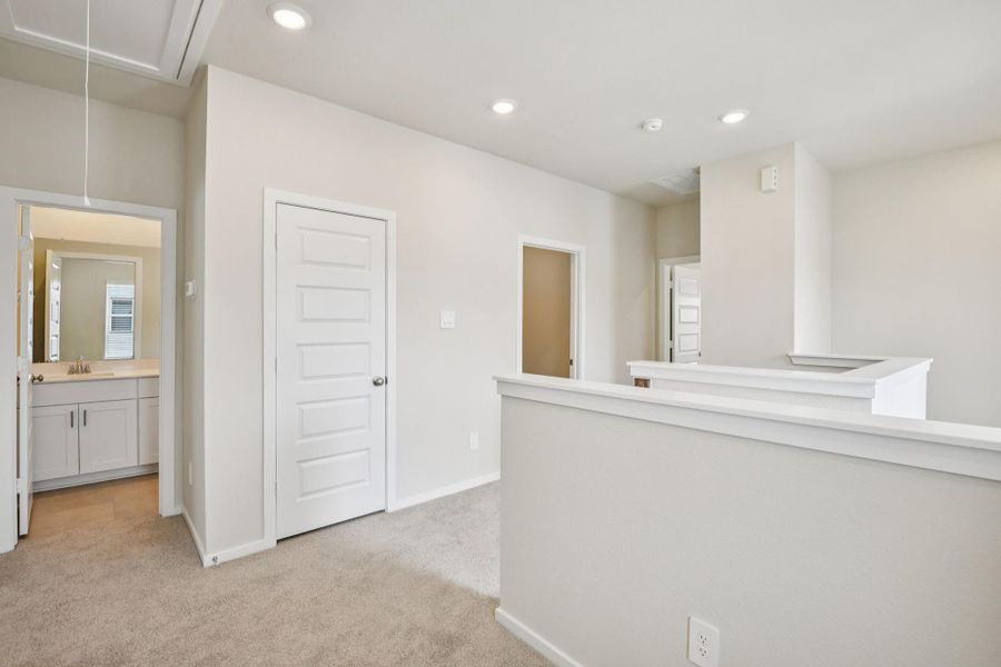 Photo is not of the actual home, but is an inspirational photo of builder’s model home and may depict options, furnishings, and/or decorator features that are not included.
