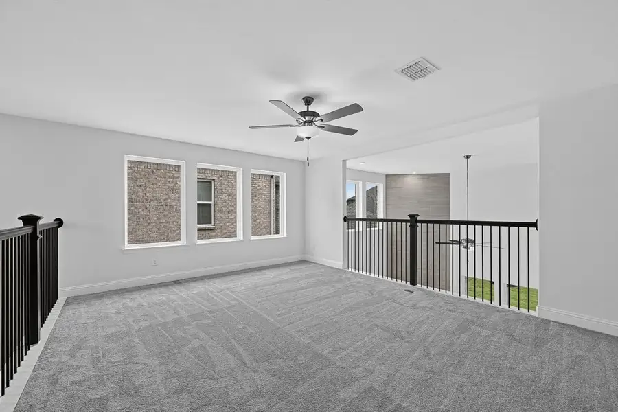 Spacious, unfurnished interior of a new home in South Oak, Lakewood Village (Image 25).