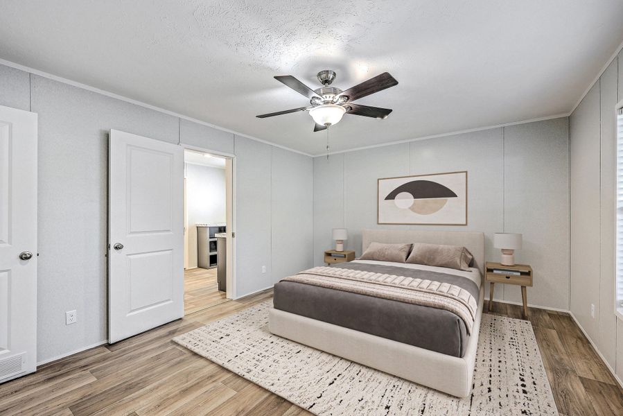 Furnished interior view inside a new home in , Summerville (Image 10).
