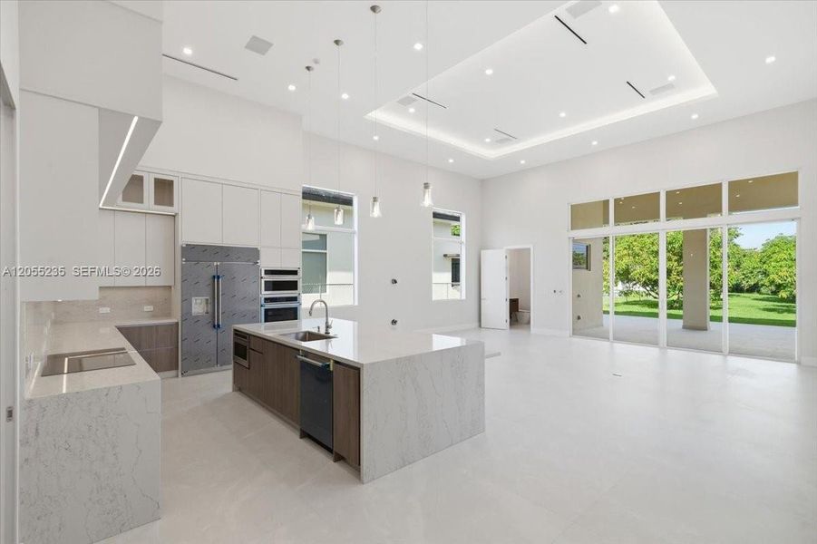Furnished interior view inside a new home in , Miami (Image 45). Furnished interior view inside a new home in , Miami (Image 45).