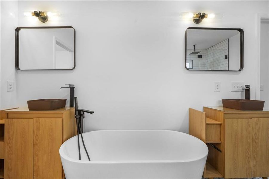 Close-up of interior finishes inside a home in , Atlanta (Image 18).