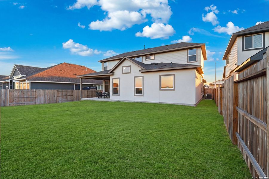 Exterior details and patio area of a home in , Seguin (Image 3). Exterior details and patio area of a home in , Seguin (Image 3).