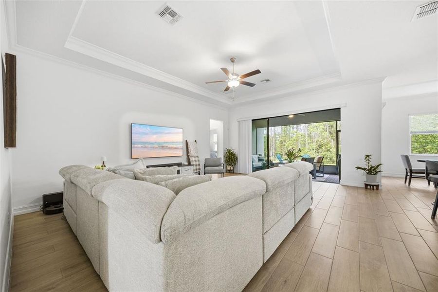 Furnished interior view inside a new home in , Land O' Lakes (Image 8).