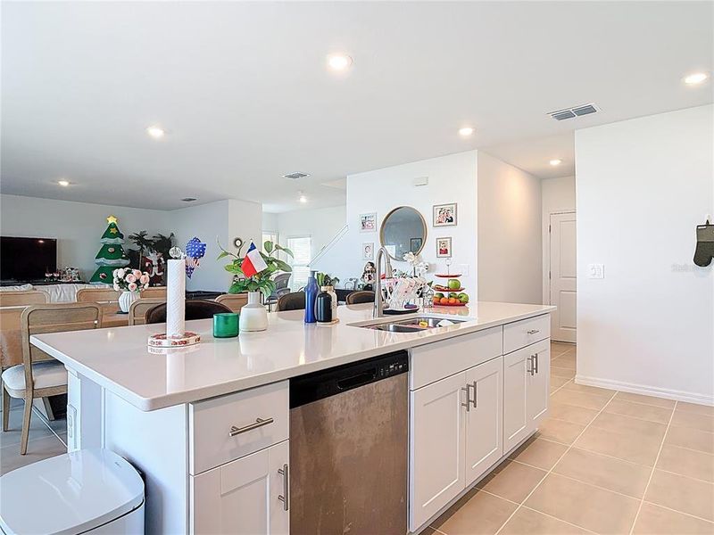 Furnished interior view inside a new home in Parkside at Cherry Lake, Groveland (Image 7).