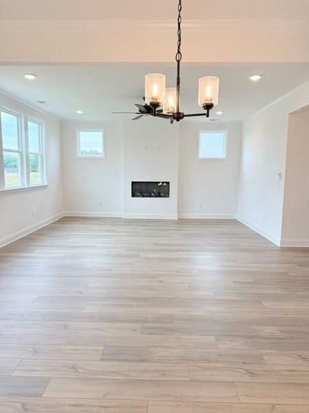 Spacious, unfurnished interior of a new home in Wehunt Meadows, Hoschton (Image 11). Spacious, unfurnished interior of a new home in Wehunt Meadows, Hoschton (Image 11).