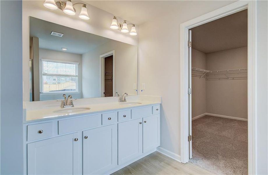 Furnished interior view inside a new home in Chapel Hill, Newnan (Image 8). Furnished interior view inside a new home in Chapel Hill, Newnan (Image 8).