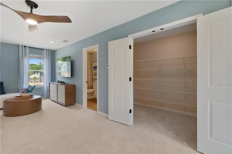 Furnished interior view inside a new home in Abbotts Crossing, Conyers (Image 33).