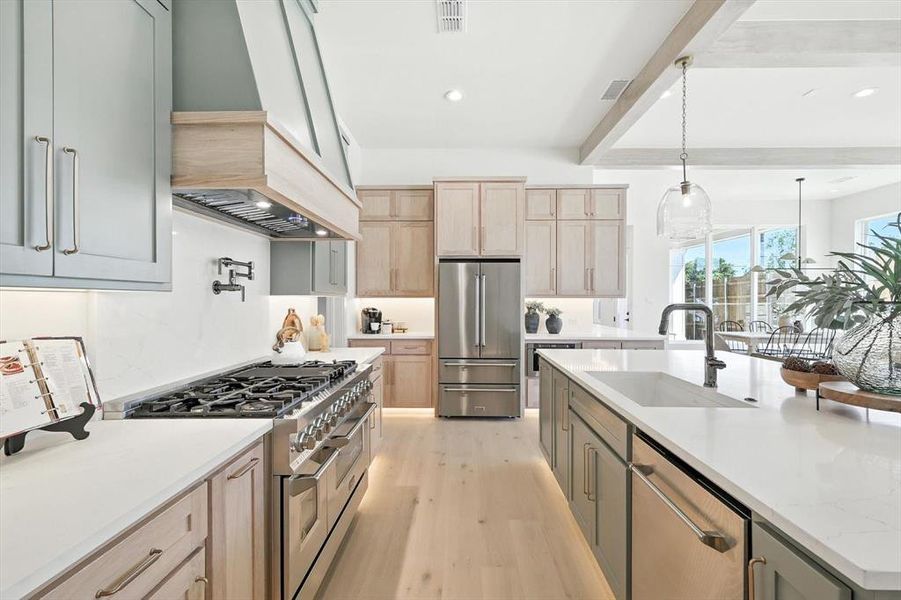 Furnished interior view inside a new home in , Roanoke (Image 28).