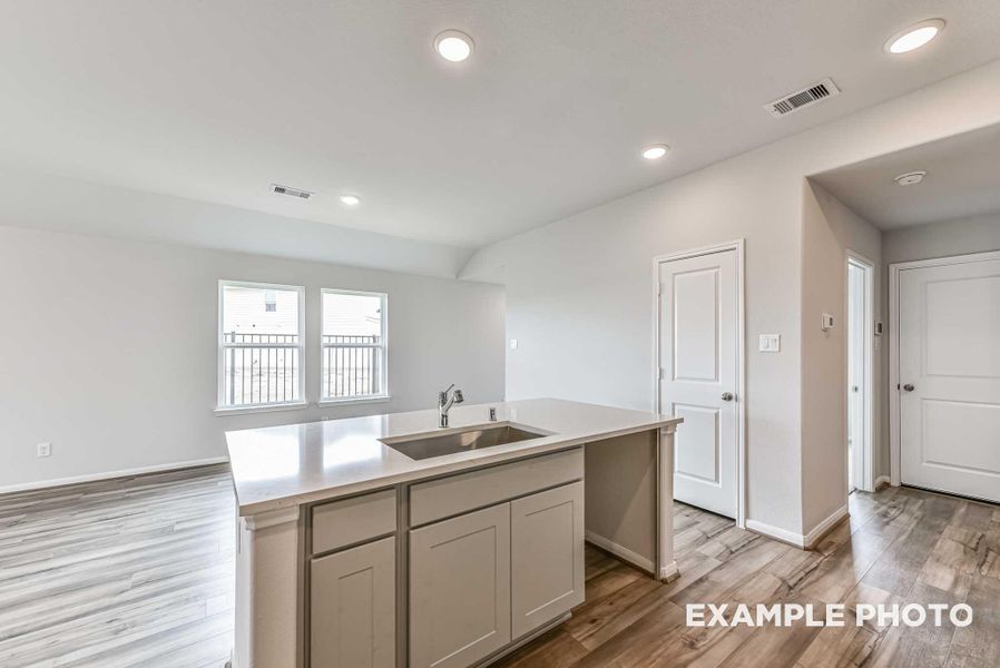 Furnished interior view inside a new home in River Ranch Meadows, Dayton (Image 5).