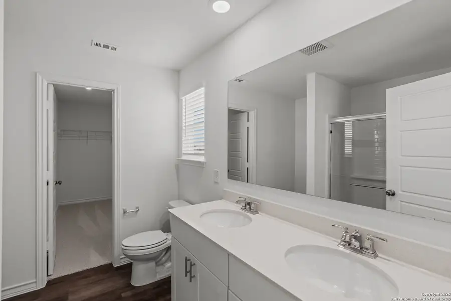 Furnished interior view inside a new home in , San Antonio (Image 2).