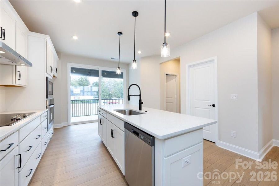 Furnished interior view inside a new home in Bellflower, Charlotte (Image 14).