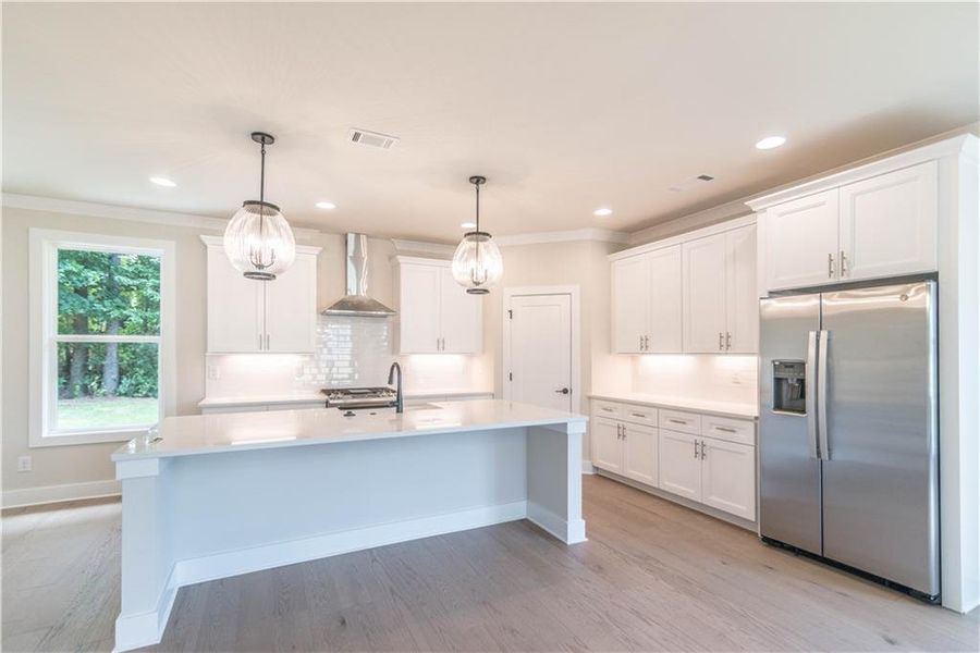 Furnished interior view inside a new home in , Decatur (Image 7).