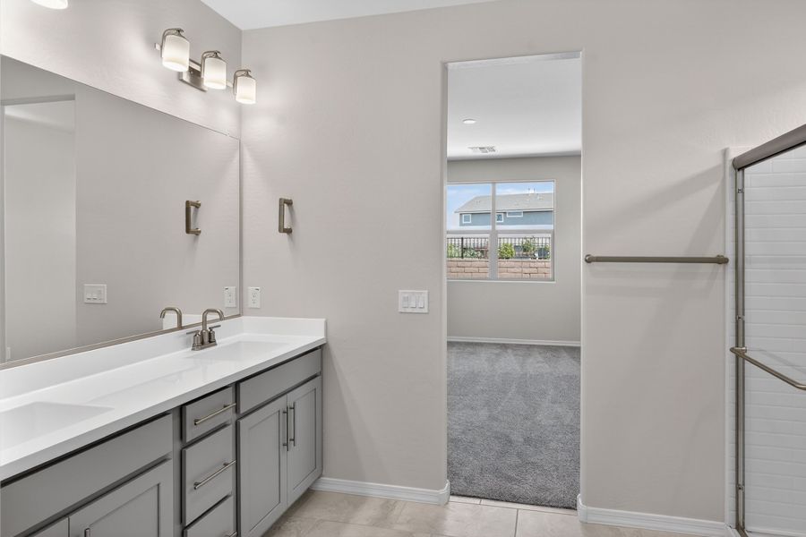 Furnished interior view inside a new home in Estrella, Goodyear (Image 10).