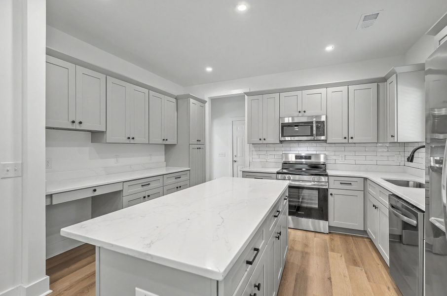 Furnished interior view inside a new home in , Walterboro (Image 4).