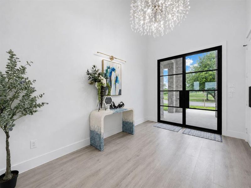 Furnished interior view inside a new home in , Forney (Image 4).