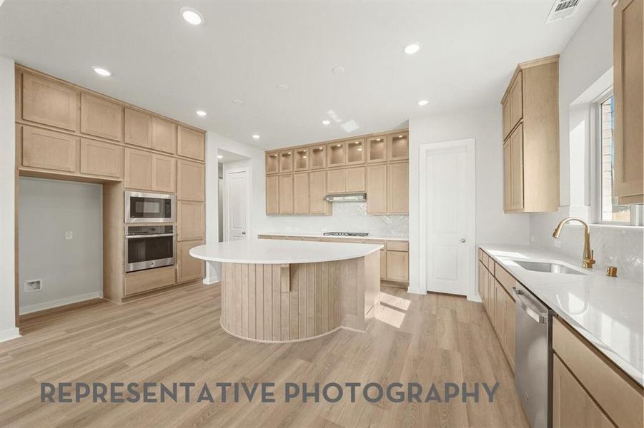 Furnished interior view inside a new home in Mosaic, Celina (Image 4).