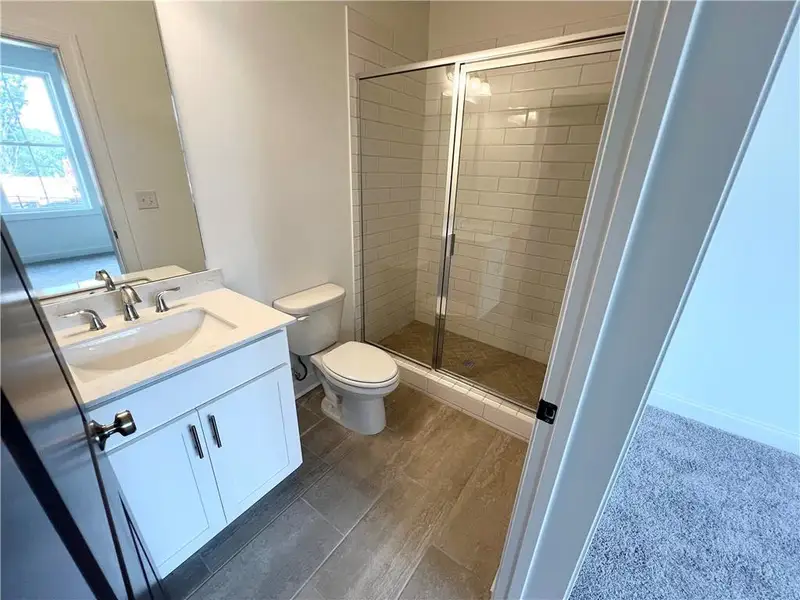 Furnished interior view inside a new home in Palisades Townhomes, Cumming (Image 4).