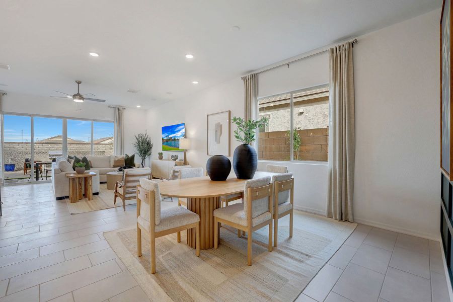 Representative furnished interior of a home built from the Ginger by Mattamy Homes in Soleo, San Tan Valley (Image 19).