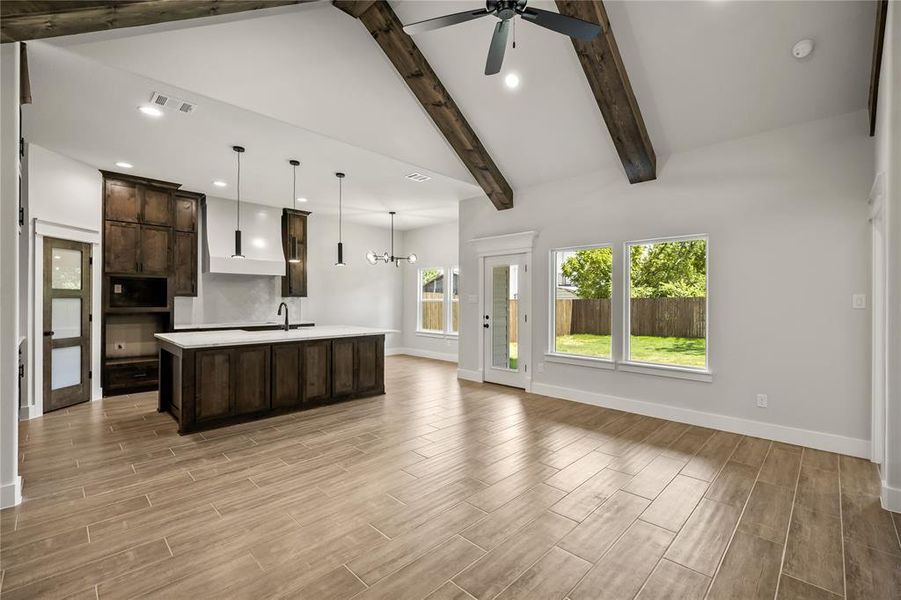Spacious, unfurnished interior of a new home in , Sansom Park (Image 29).