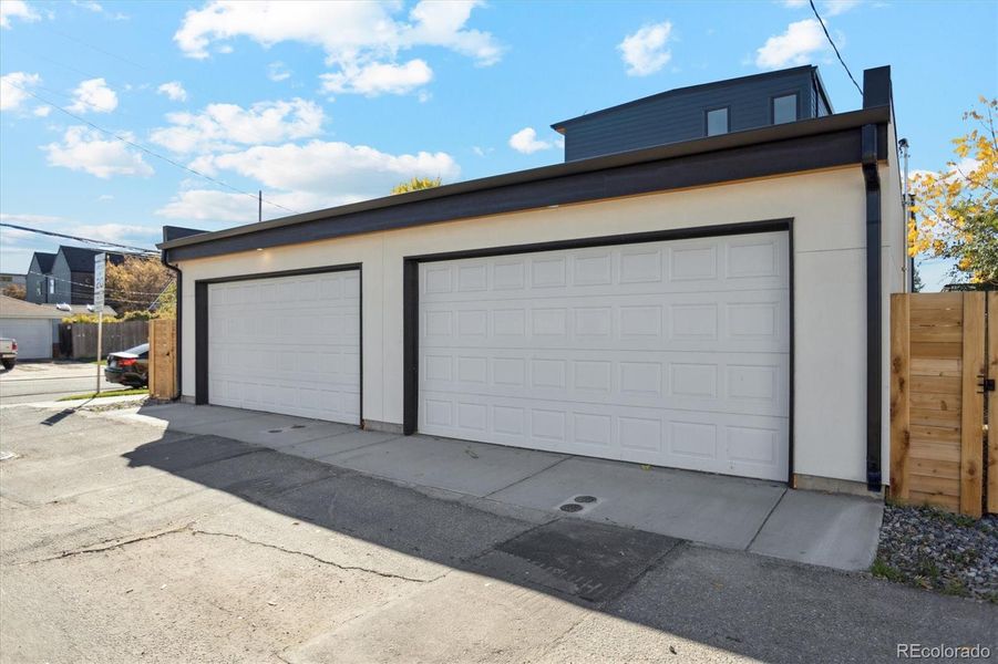Exterior details and patio area of a home in , Denver (Image 1).
