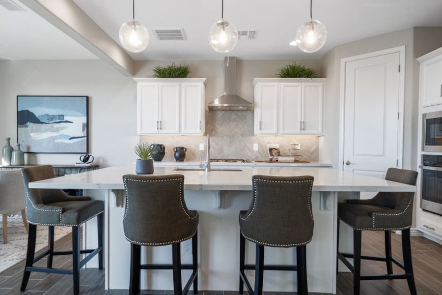 Furnished interior view inside a new home in Estrella, Goodyear (Image 12).