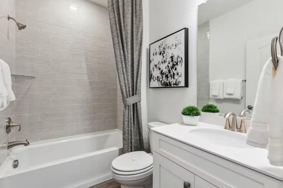MODEL HOME images may NOT be consistent with the finished product.