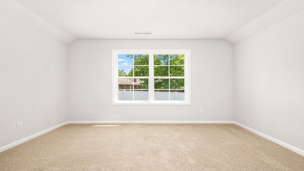 Spacious, unfurnished interior of a new home in The Villas at Kinsley, Jamestown (Image 21). Spacious, unfurnished interior of a new home in The Villas at Kinsley, Jamestown (Image 21).