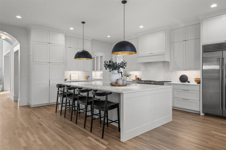 Furnished interior view inside a new home in , Dallas (Image 14).