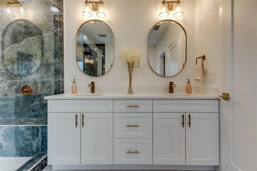 Furnished interior view inside a new home in , New Port Richey (Image 50).