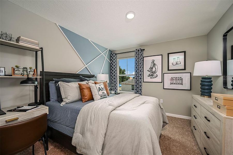 Furnished interior view inside a new home in Crosswinds, Haines City (Image 16).