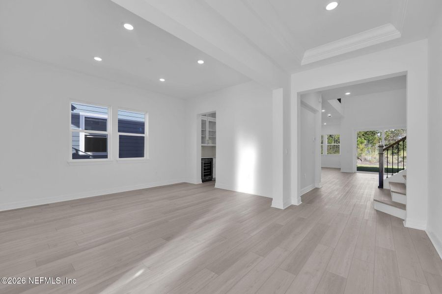 Spacious, unfurnished interior of a new home in The Landings at Saint Johns, St. Johns (Image 24).