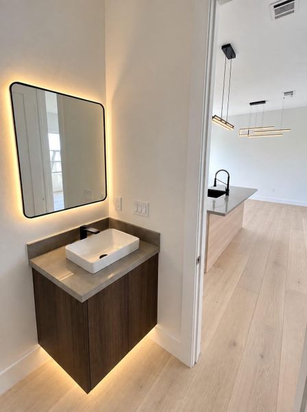 Furnished interior view inside a new home in , Houston (Image 16).