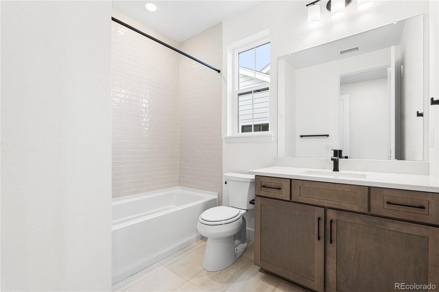 Furnished interior view inside a new home in Stargaze at Solstice, Littleton (Image 8).