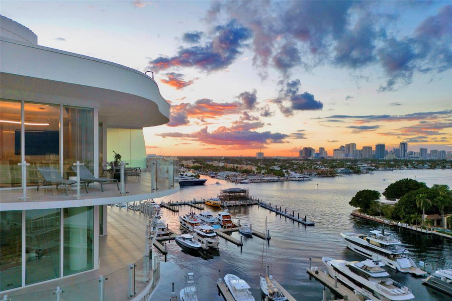 Exterior details and patio area of a home in , Fort Lauderdale (Image 25).